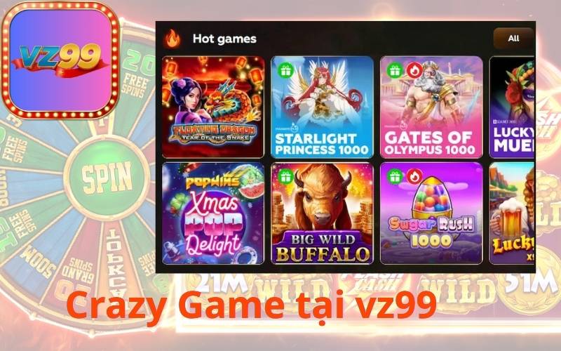 Crazy Game tại vz99